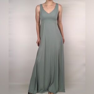 Show Me Your Mumu Jenn Maxi Dress Size M Blue A Line Special Occasion